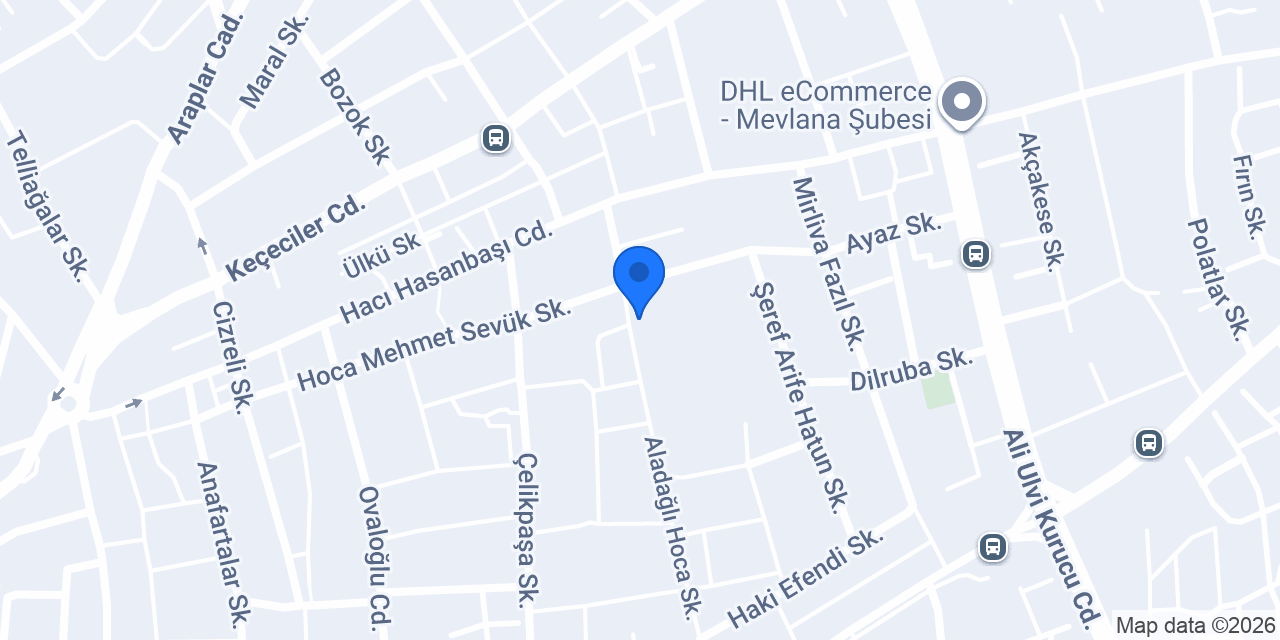 Keçeci Halı Yıkama konumu