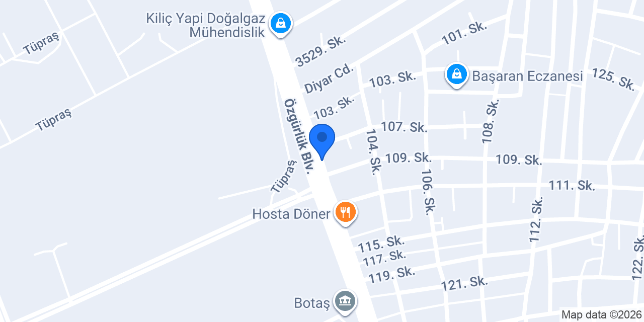 Dinç erkek kuaförü konumu