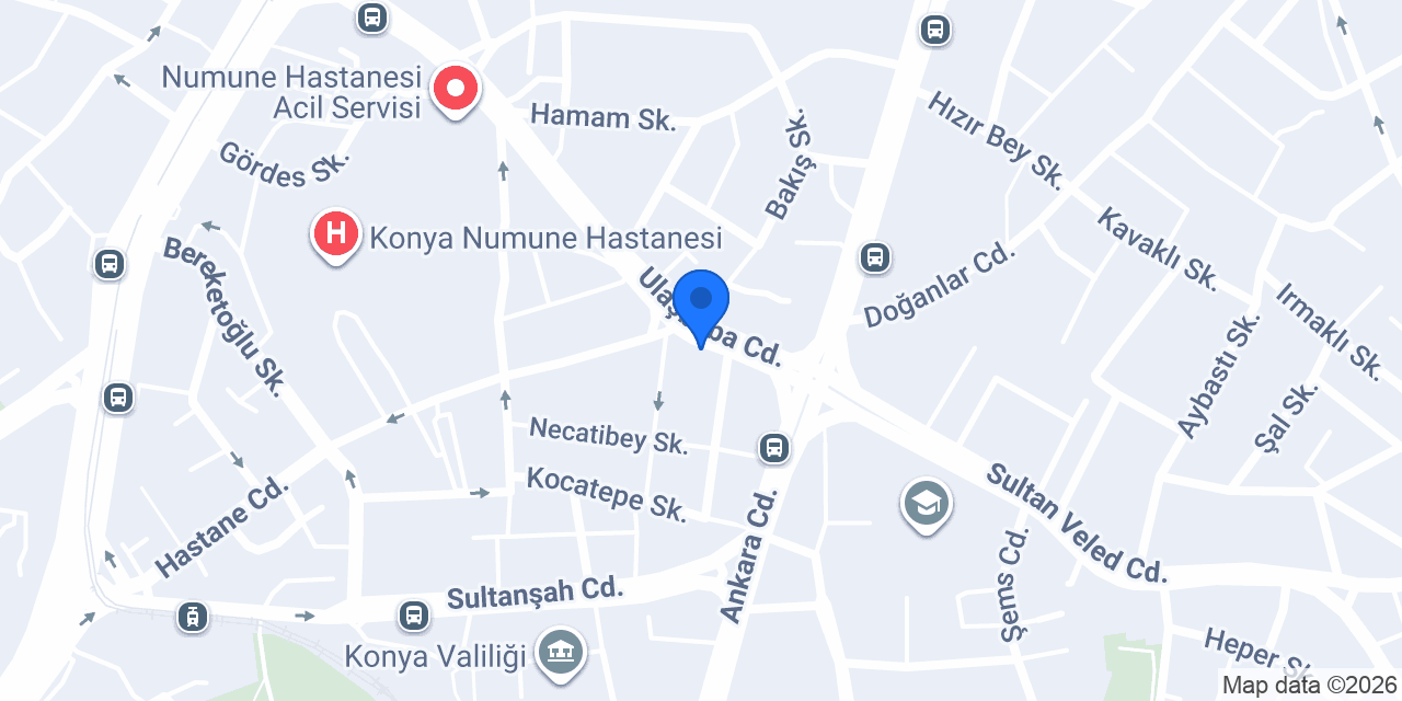 Buhara İnegöl Köftecisi konumu