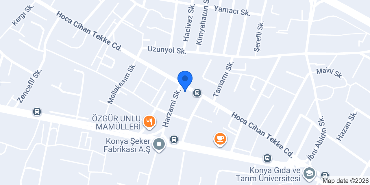 Şeker Et Ve Piliç konumu