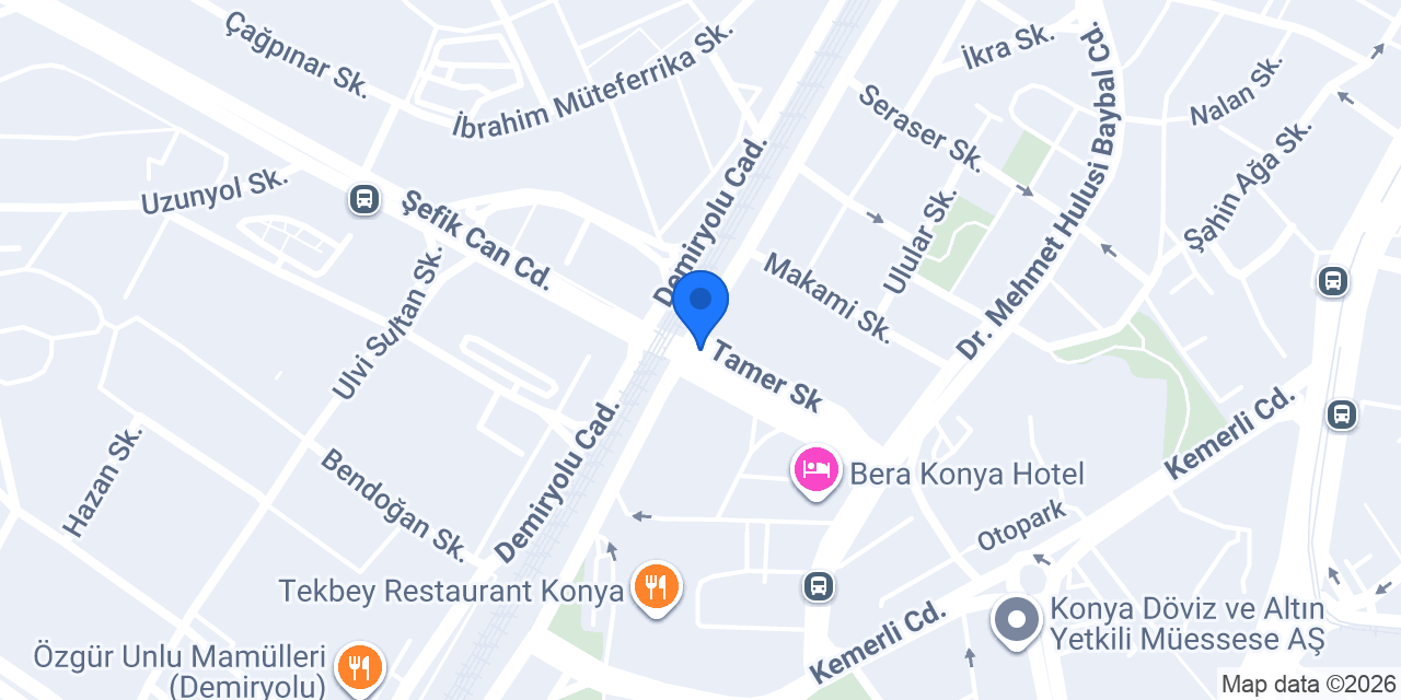 Yenes Mobilya konumu