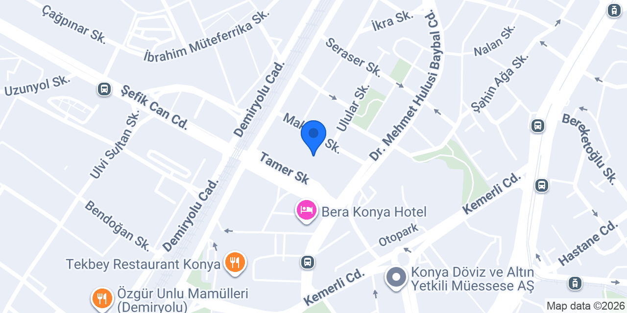 Seçil Market konumu