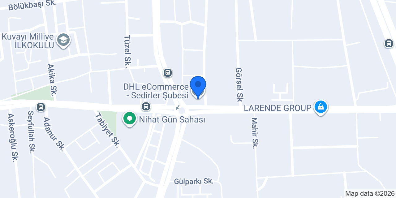 DHL eCommerce - Sedirler Şubesi konumu