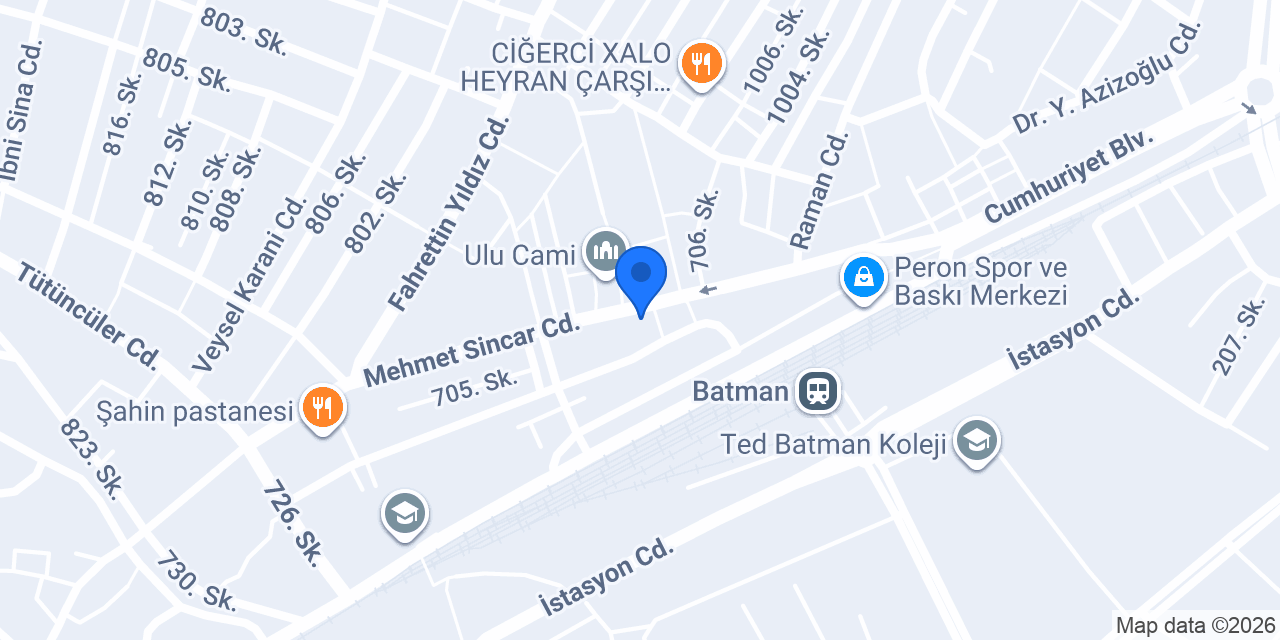 BİZİM DÖNERCİ konumu