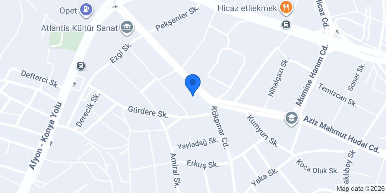 KONYA Sümbül Aile Danışmanlığı Merkezi konumu