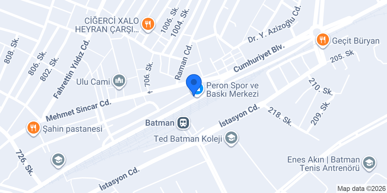 Yeni Meydan Eczanesi konumu