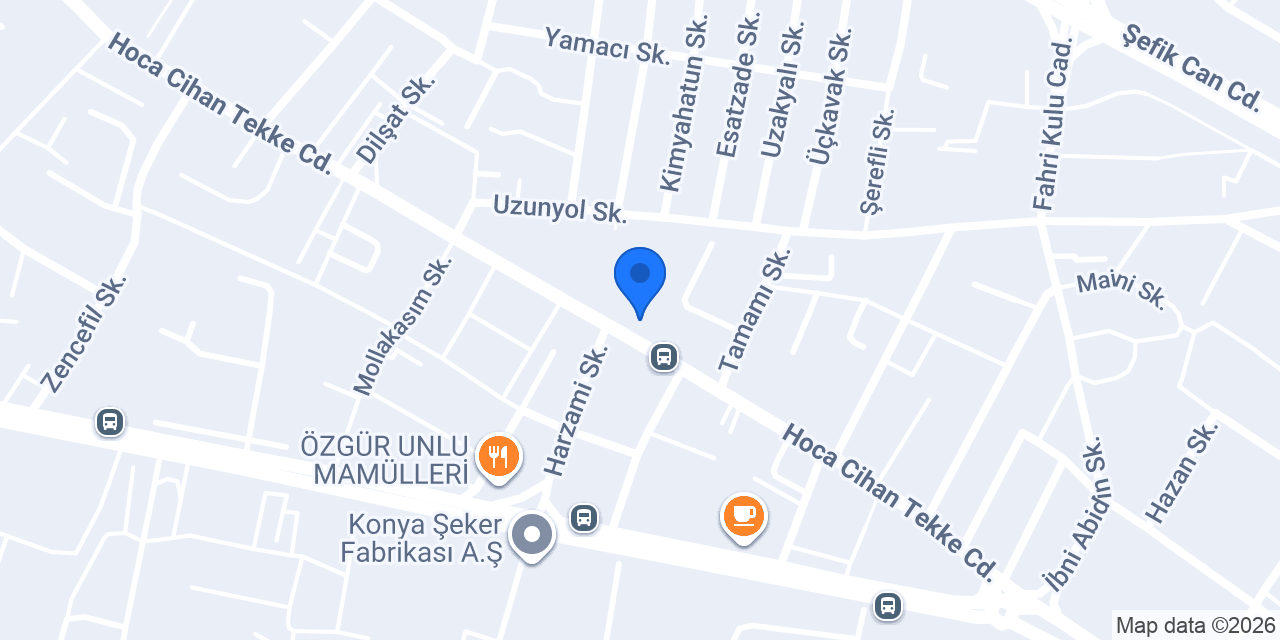 Şeker Lokali Taksi konumu