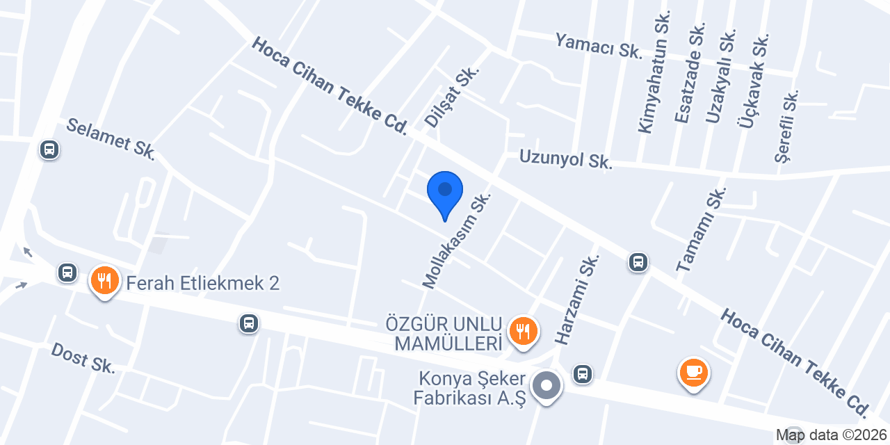 Ahenk Sanat Atölye konumu