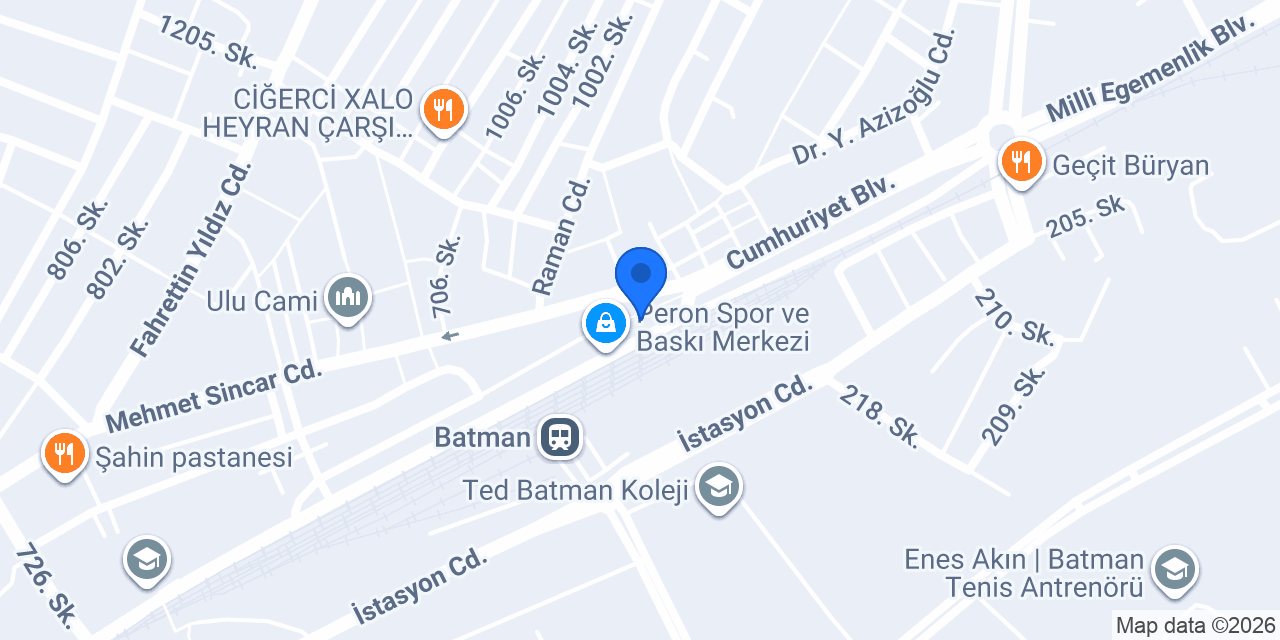 Lüks Batman Genel Müdürlük konumu