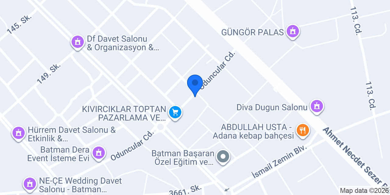Evizler Gıda konumu