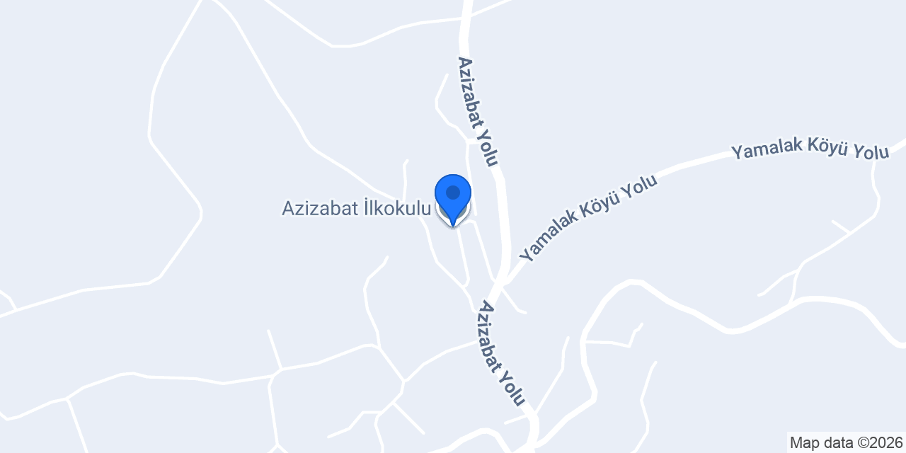 Azizabat İlkokulu konumu