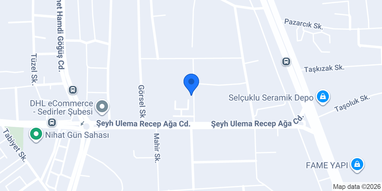 Beyazoğlu Yapı Taahhüt Metal San. ve Tic. Ltd. Şti. konumu