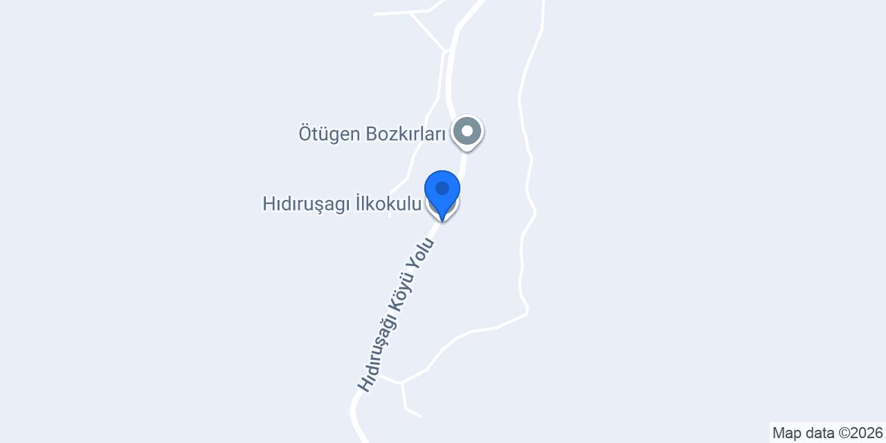 Hıdıruşagı İlkokulu konumu