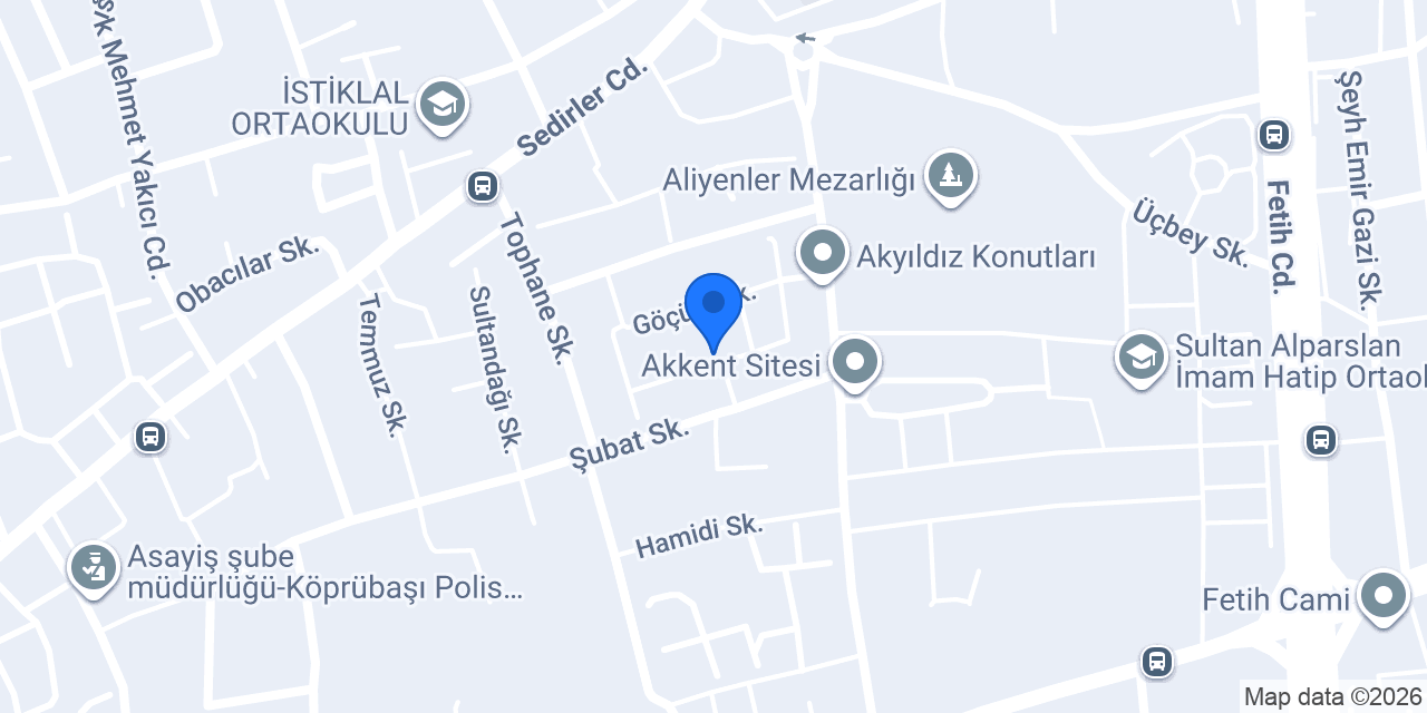 AHMET TERZİ (Tailor) konumu