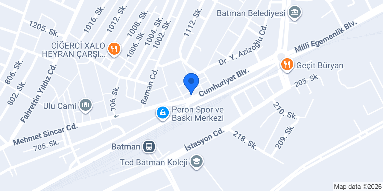 Demirhan Kuyumculuk konumu