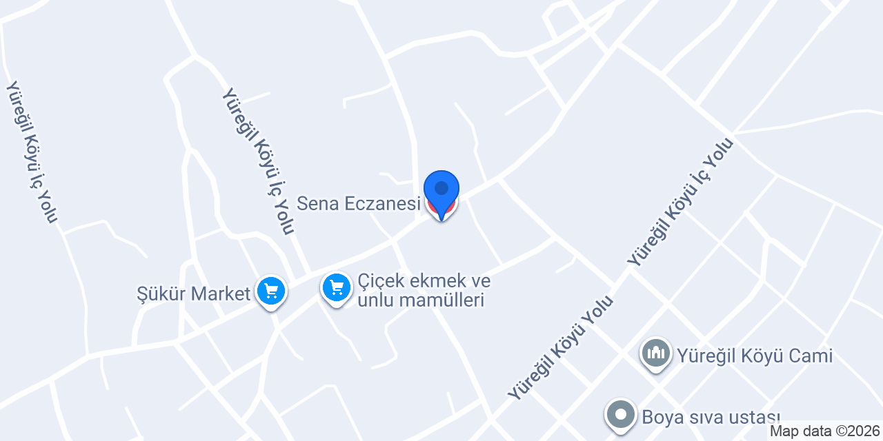 Sena Eczanesi konumu