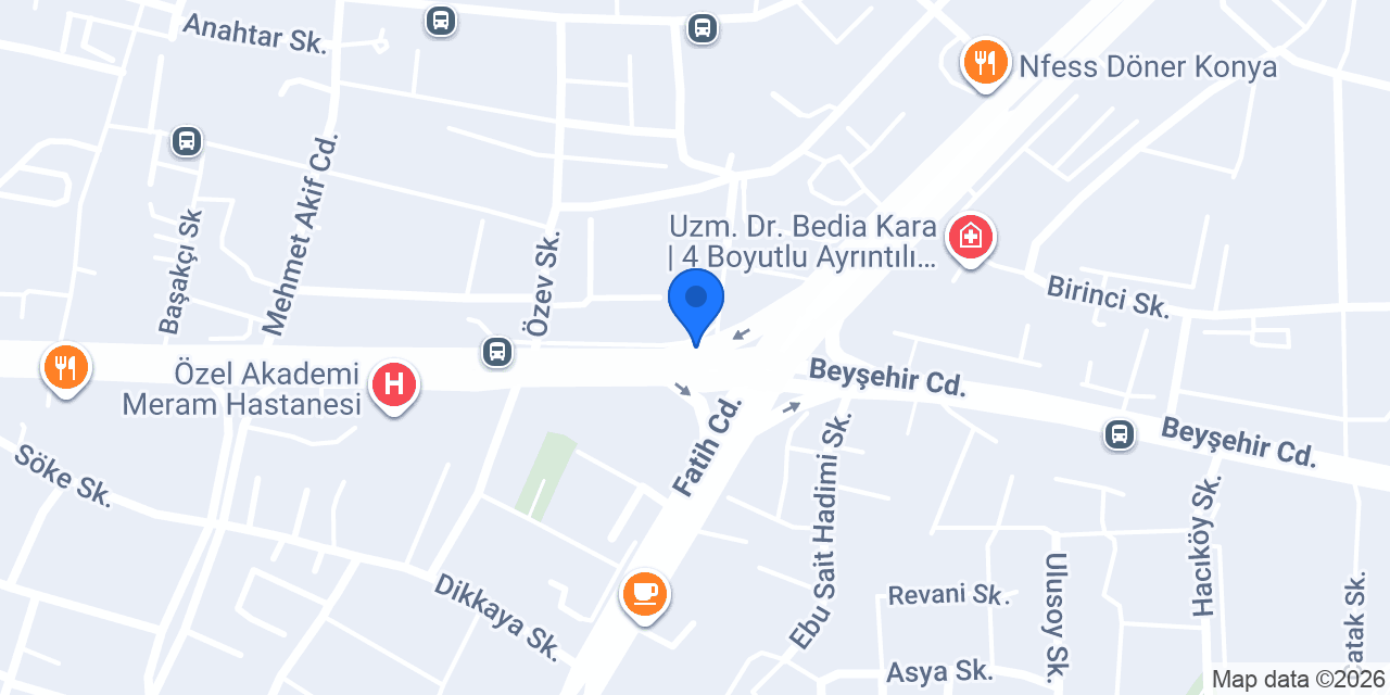 KOMAGENE BEYŞEHİR CADDESİ ŞUBESİ konumu