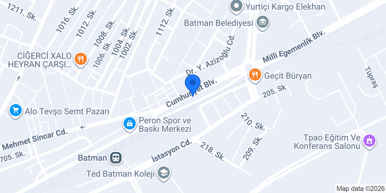 Batman 2.noterliği konumu