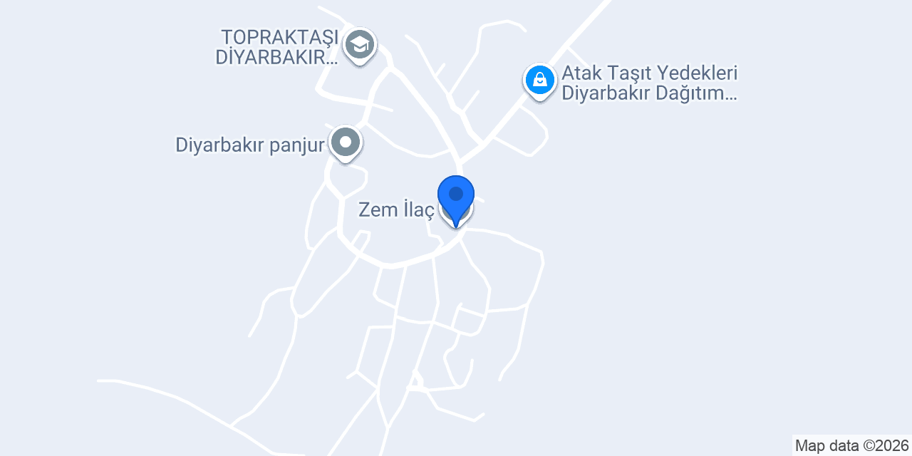 Zem İlaç konumu