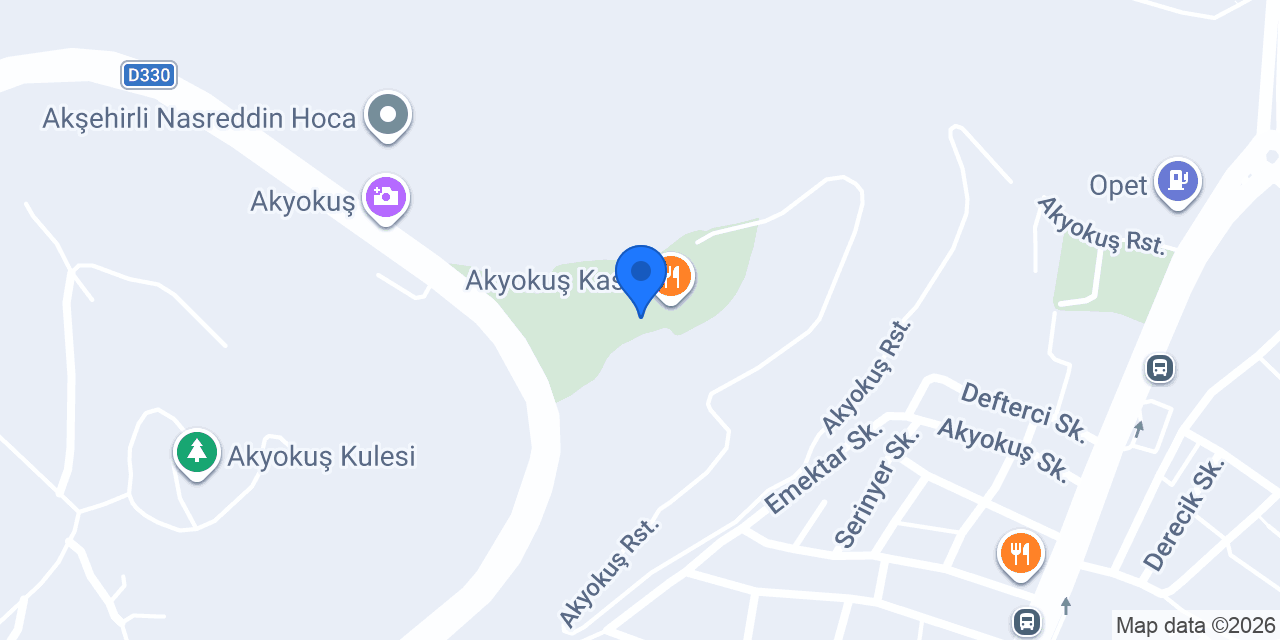 Akyokuş Tabiat Parkı konumu