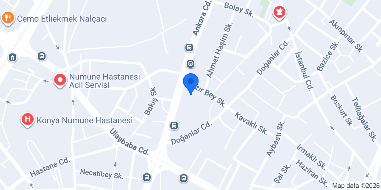 KONYA SU ARITMA SİSTEMLERİ konumu