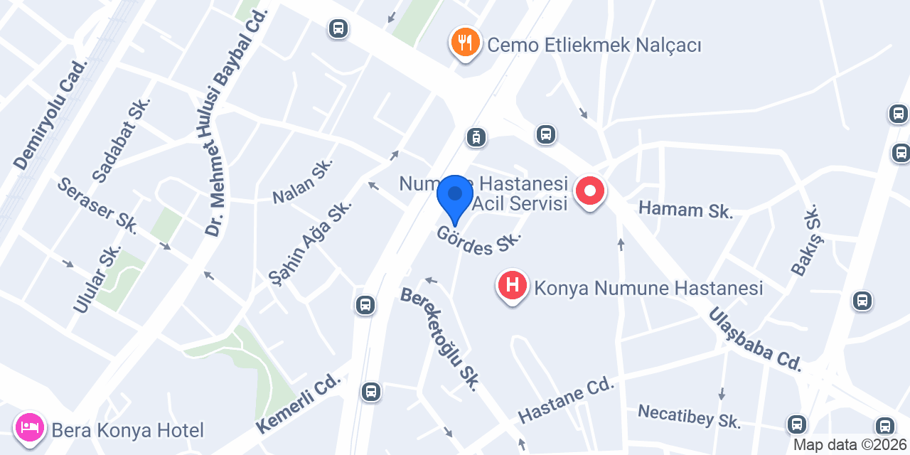 KAYA RENT A CAR konumu