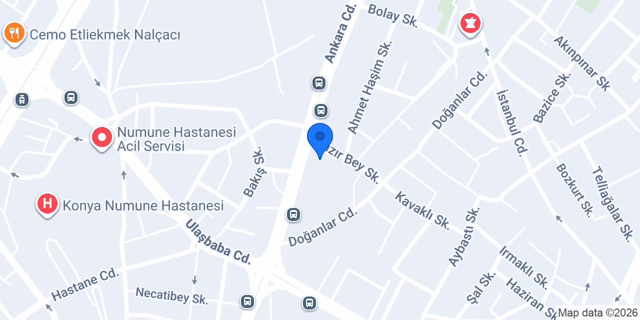 Konya Selsu Tesisat konumu