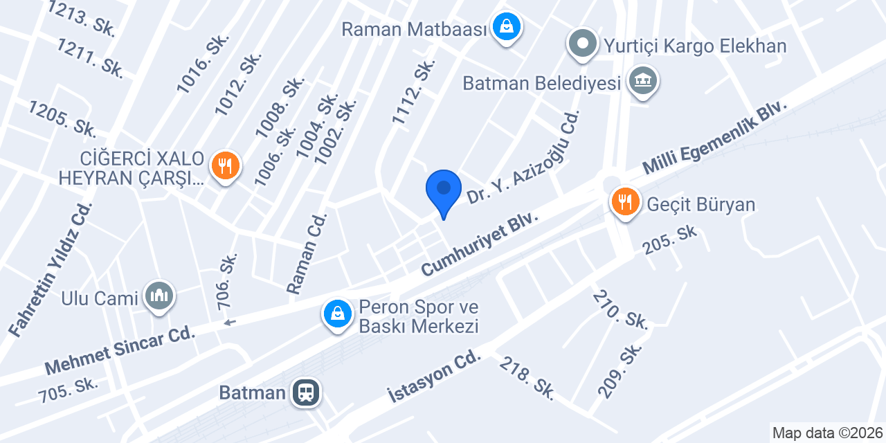 FERİHA SARIOĞLU konumu