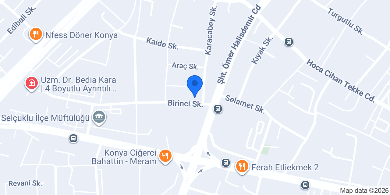 FİZYOMERAM Pilates Stüdyosu konumu