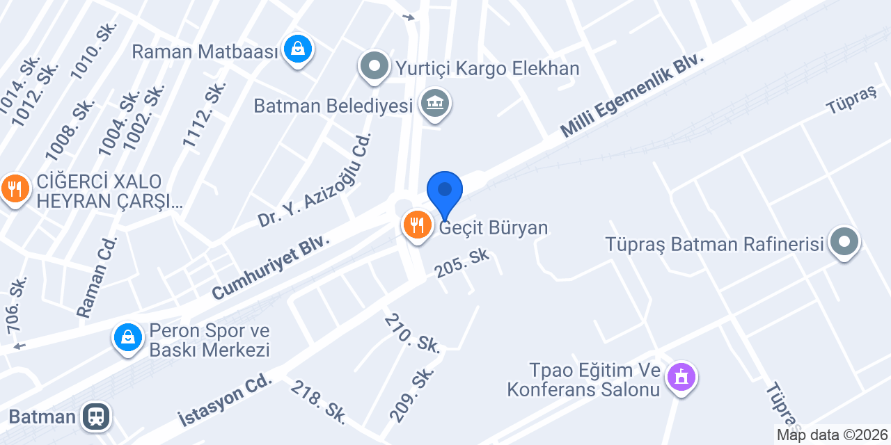 Yol Yörem Tekel Bayii konumu