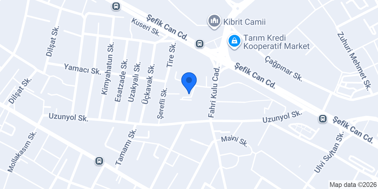 TERZİ JET konumu