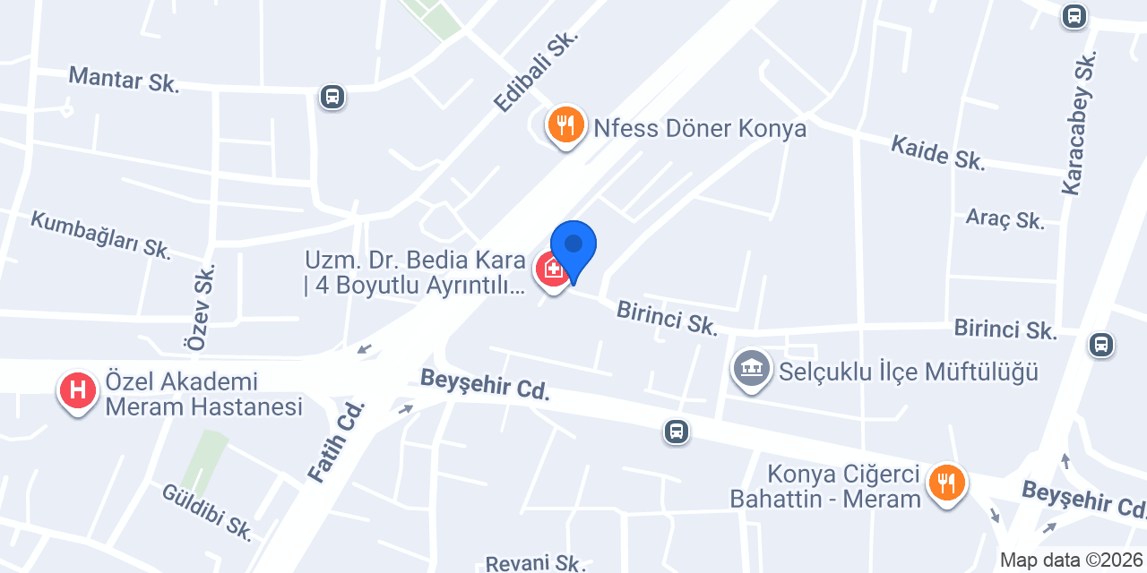 Psikolog Derya Çiçek konumu