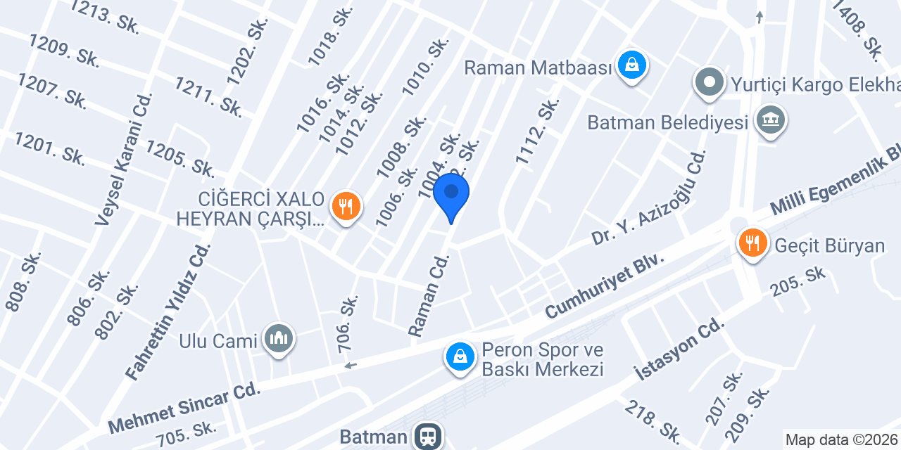 SONĞUR TİCARET konumu