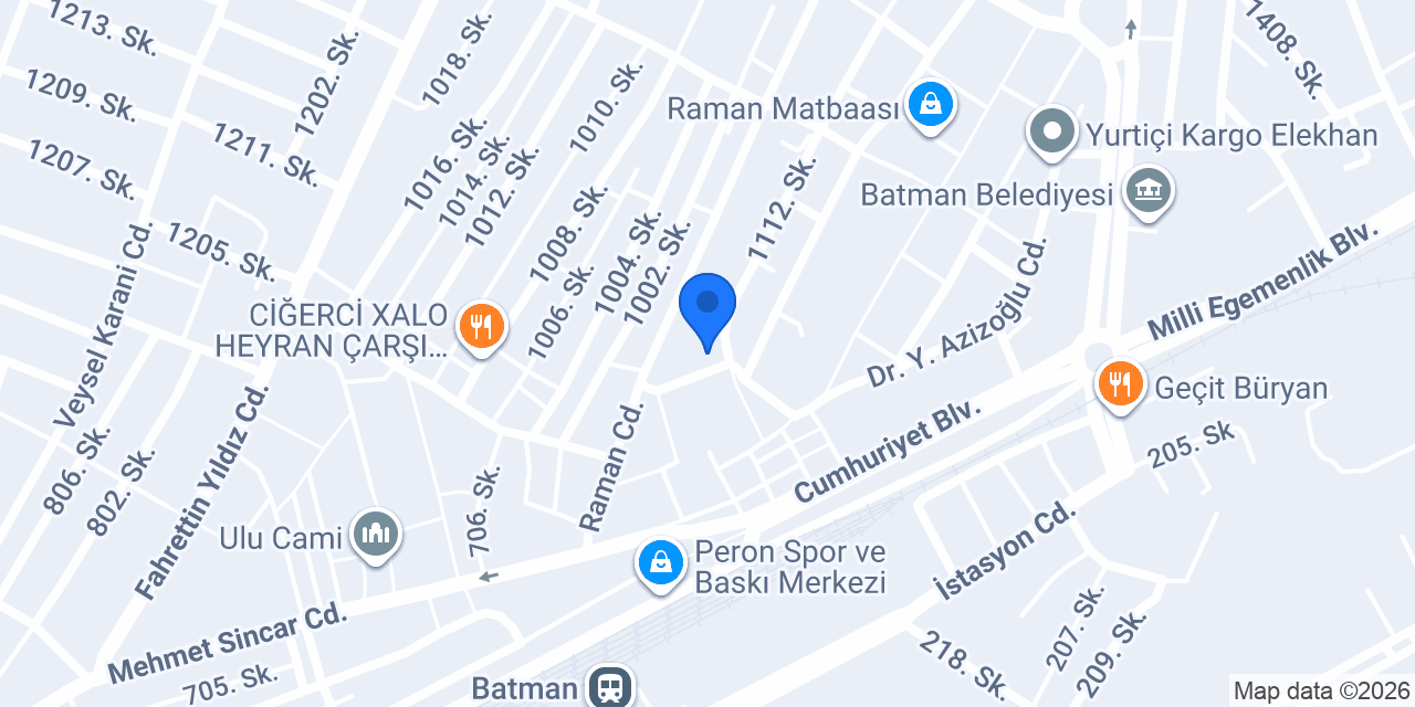 Alp Genel İlaçlama konumu