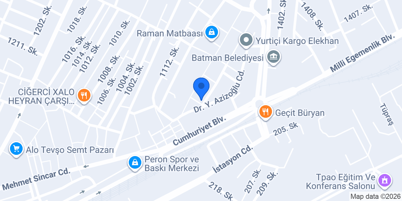 Dilan Gümüş konumu