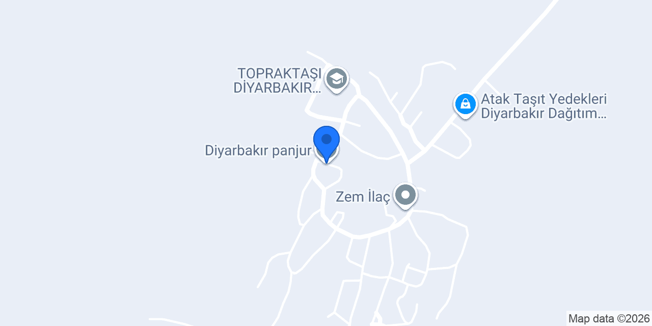 Diyarbakır panjur konumu