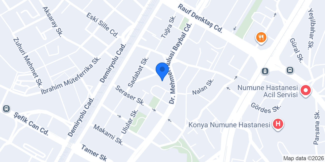 Konya Alo Çilingir konumu