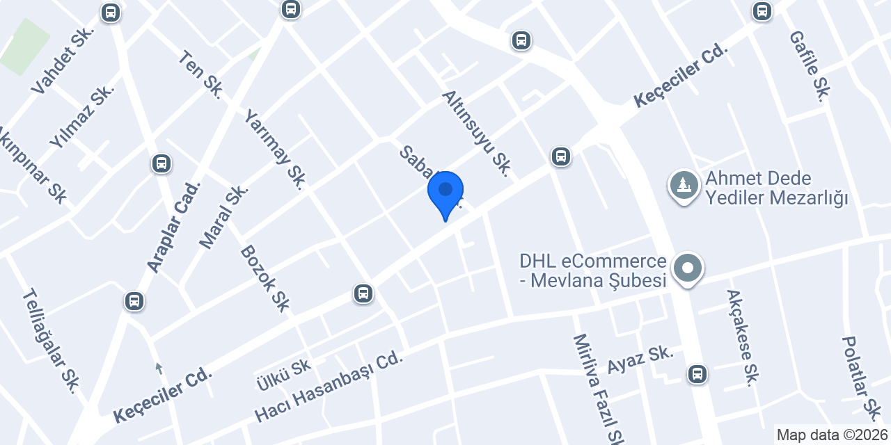 Konevi Çeyiz Tasarım konumu