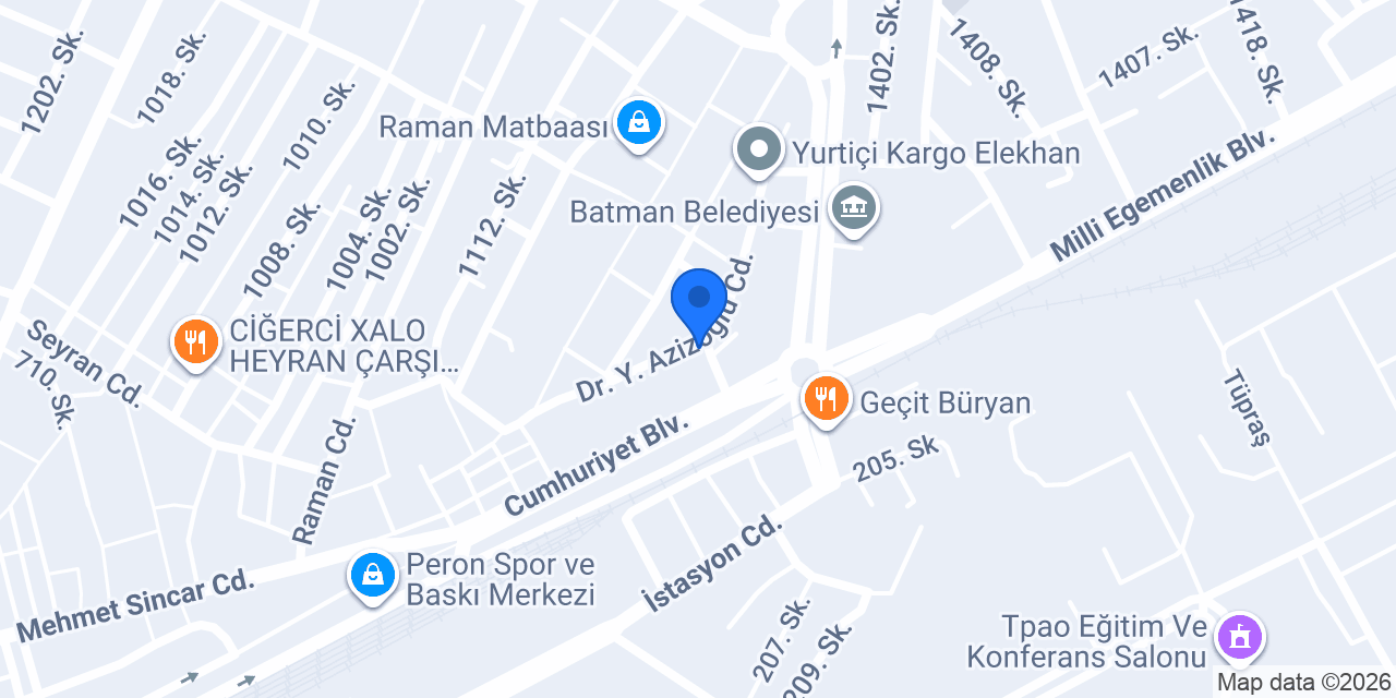 Halkbank konumu
