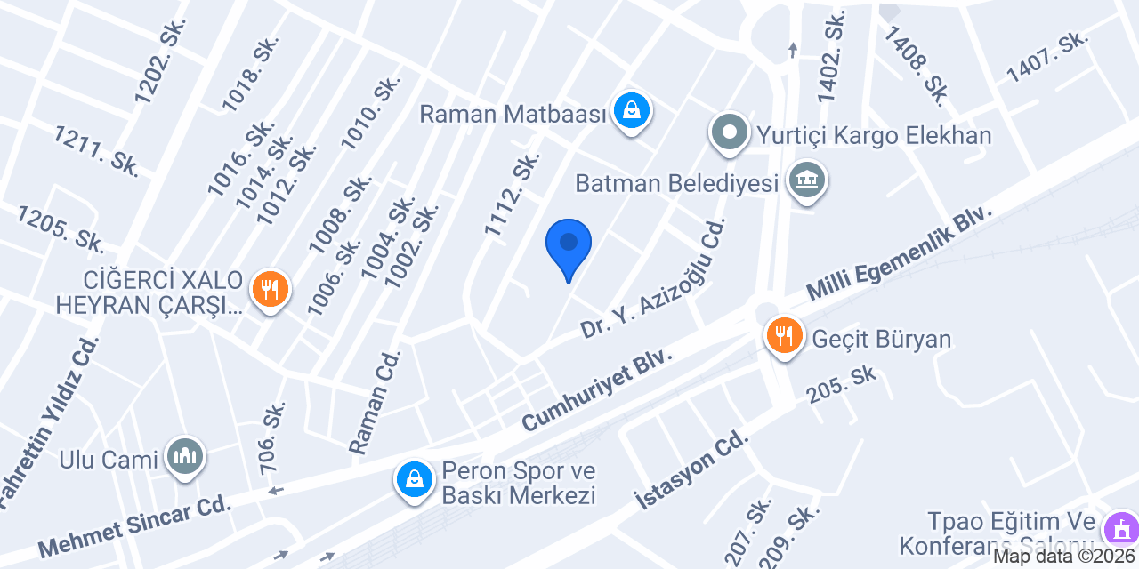 Tudors Batman Cadde konumu
