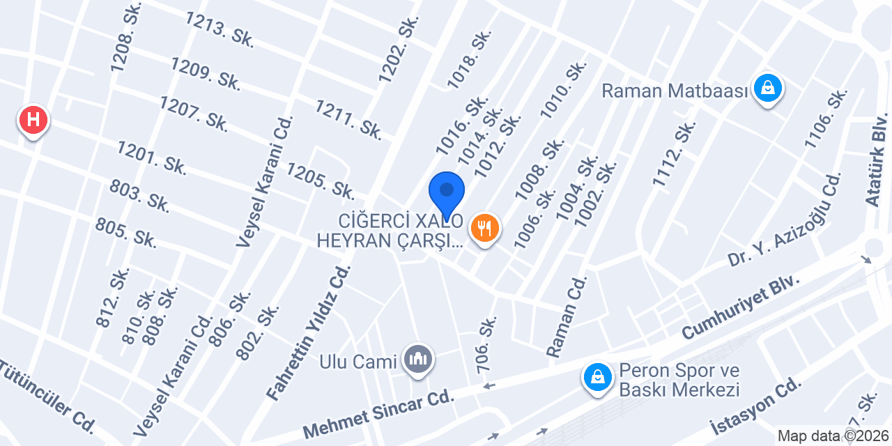 BATMAN ÇİÇEK ELEKTRİK konumu