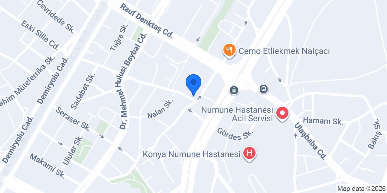 ÖZEL NOKTA SÜRÜCÜ KURSU (SELÇUKLU/KONYA) konumu