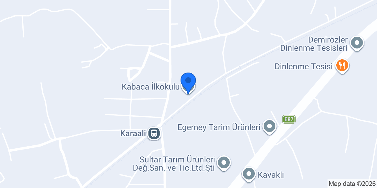 Kabaca İlkokulu konumu