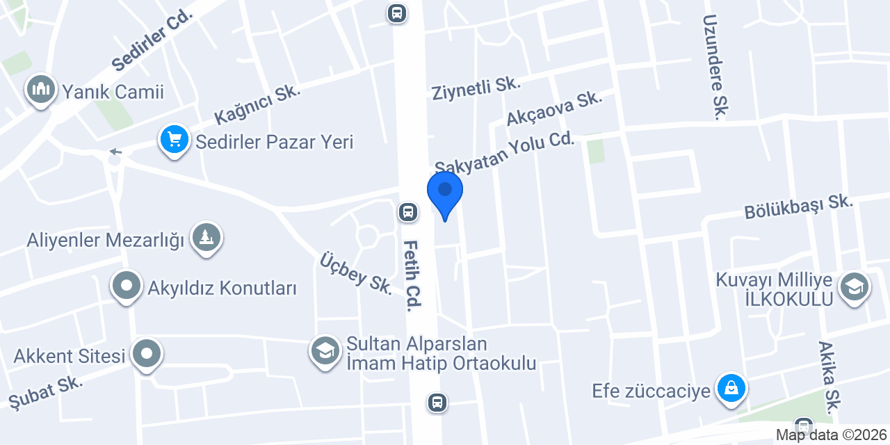 Cilloo Toptan&Perakende Pet Ürünleri konumu
