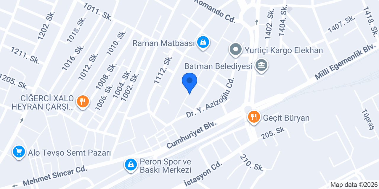 Emin Optik konumu