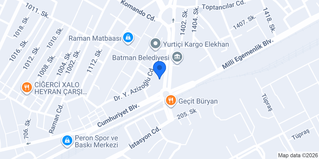 Bat-Air Turizm konumu