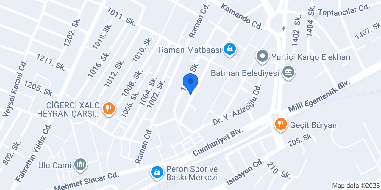 LG BATMAN SERVİSİ konumu