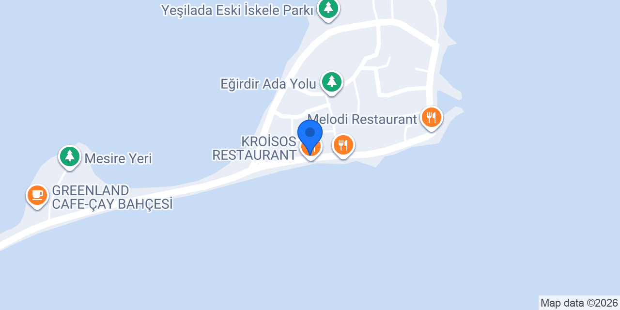 KROISOS OTEL ve RESTAURANT konumu