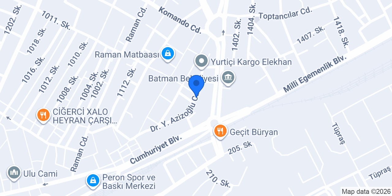 Batman Elektrik konumu