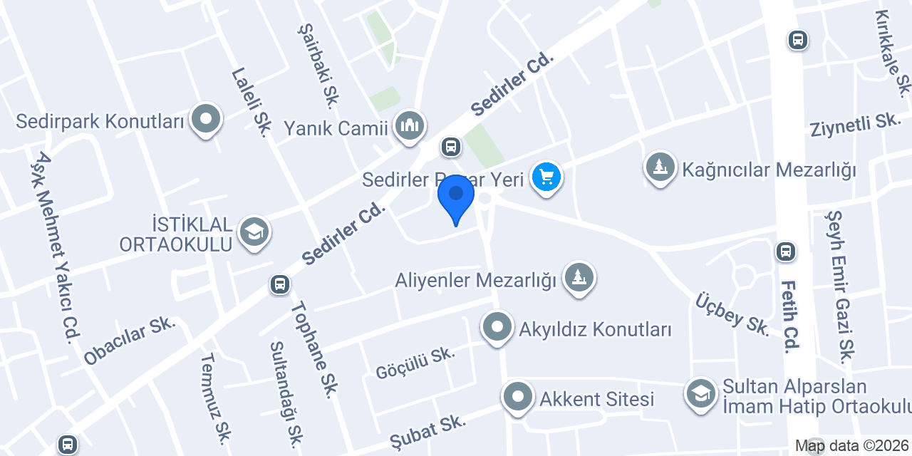 FERİS BUTİK TERZİ konumu